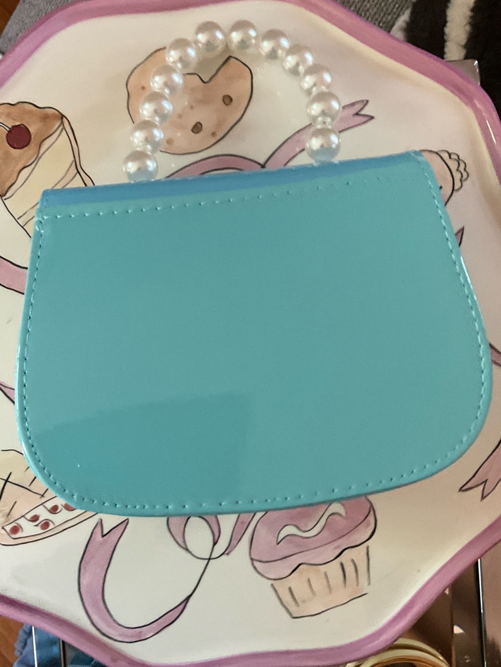 Hello Kitty Blue and Pink Kids Handbag - Picture 5 of 7